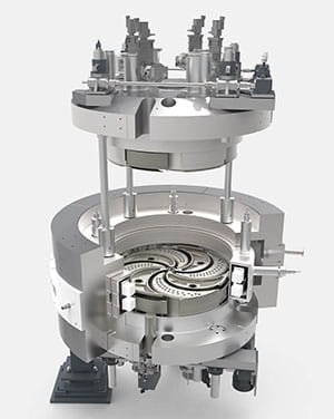 A rendering of the cyclotron.