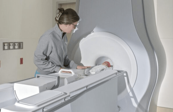 MRI scanner designed specifically for infants.