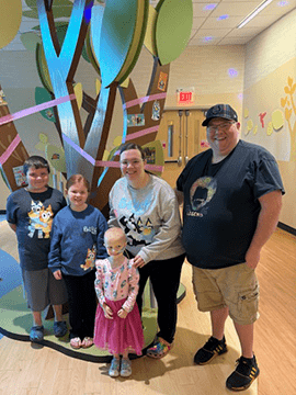 Amari and her family.