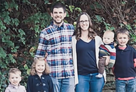 A photo of the Thomson Family.