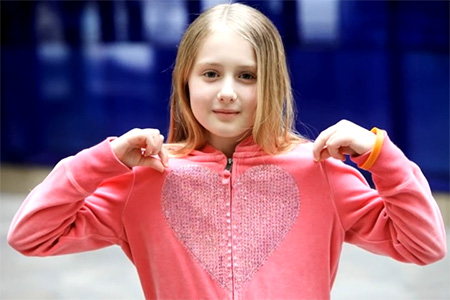 Myocarditis patient smiling at the camera.