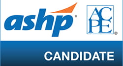 ASHP logo.